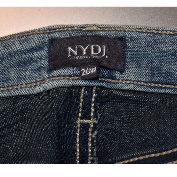 NYDJ Not Your Daughter's Jeans Flare Women's 26W Future Fit Denim Jeans Plus - Picture 5 of 9